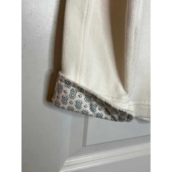 Orvis White 1/4 Zip Pullover Small - Picture 2 of 6